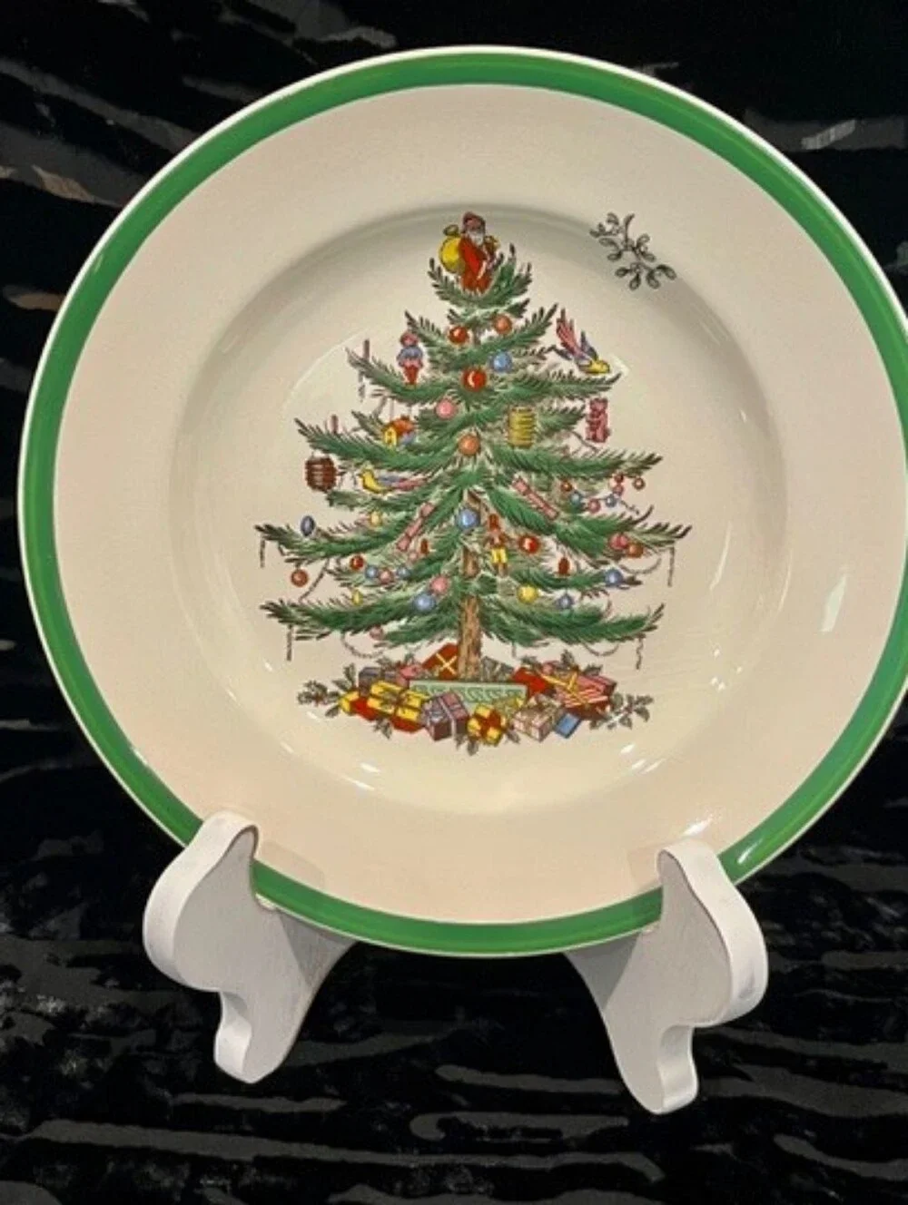 Mint Vintage Pre-1980 Spode Christmas Tree 6.5